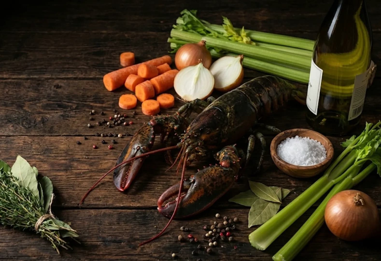 La cuisson des Homards